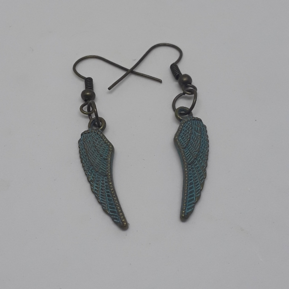wing earrings